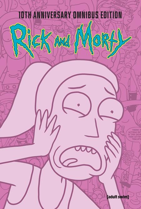 Oni Press Graphic Novel RICK AND MORTY 10TH ANNIVERSARY OMNIBUS HC VOL 03 9798894880020 0725ON685