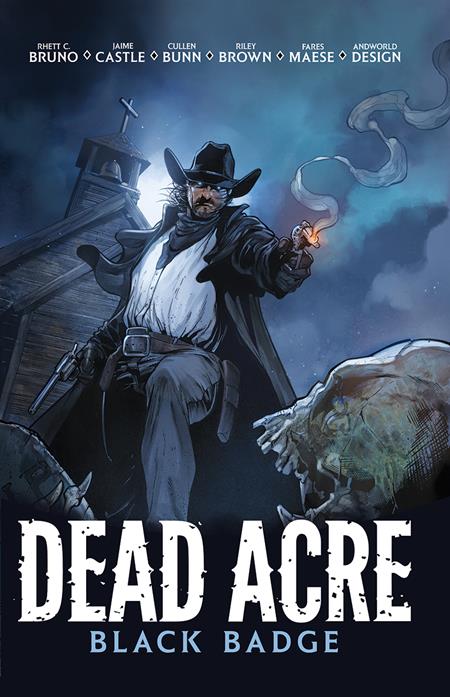 Vault Comics Graphic Novel DEAD ACRE BLACK BADGE OGN 9781638492771 0725VK862