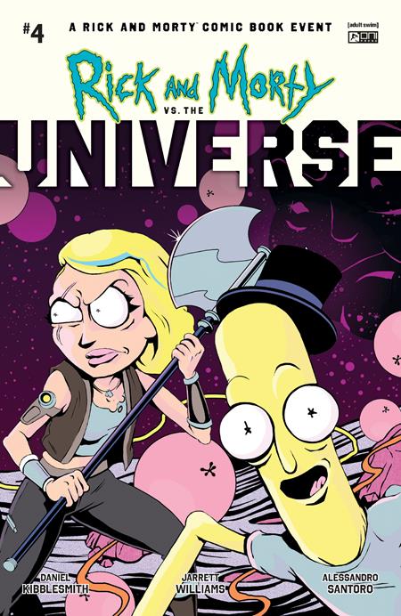 Oni Press Comic Books > Incentives RICK AND MORTY VS THE UNIVERSE #4 (OF 4) CVR C INC 1:10 FLOPS INTERLOCKING VAR 64985600845900431 0825ON1009