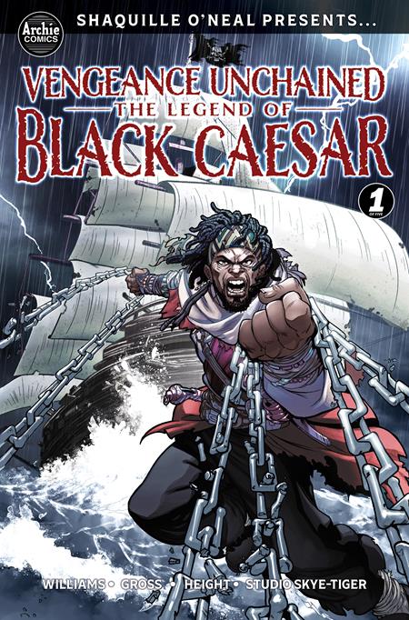 SHAQUILLE ONEAL PRESENTS VENGEANCE UNCHAINED THE LEGEND OF BLACK CAESAR #1 (OF 5) CVR A RAY ANTHONY HEIGHT (Release Date:10/07/2026)