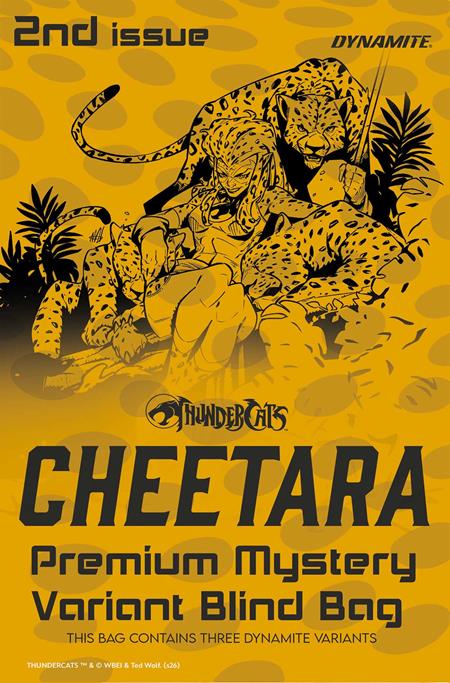 THUNDERCATS CHEETARA #2 CVR H PREMIUM MYSTERY BLIND BAG VAR (Release Date: 10/21/2026)