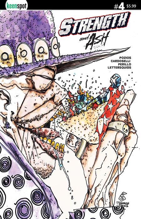 STRENGTH & ASH #4 CVR B STEFANO CARDOSELLI FRANCESCA PERILLO TACOS VAR (Release Date:10/21/2026)