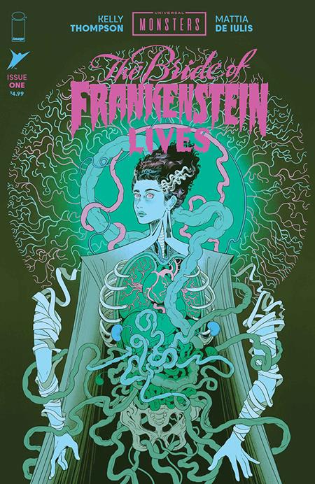UNIVERSAL MONSTERS BRIDE OF FRANKENSTEIN LIVES #1 (OF 4) CVR F INC 1:50 ROSEMARY VALERO OCONNELL VAR