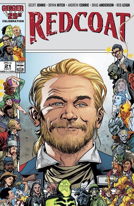 REDCOAT #21 CVR B BRYAN HITCH & BRAD ANDERSON GEIGER #25 ANNIVERSARY VAR (Release Date: 10/21/2026)
