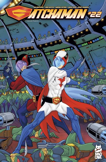 GATCHAMAN #22 CVR A CHRIS BATISTA SABRINA CINTRON (Release Date: 10/28/2026)