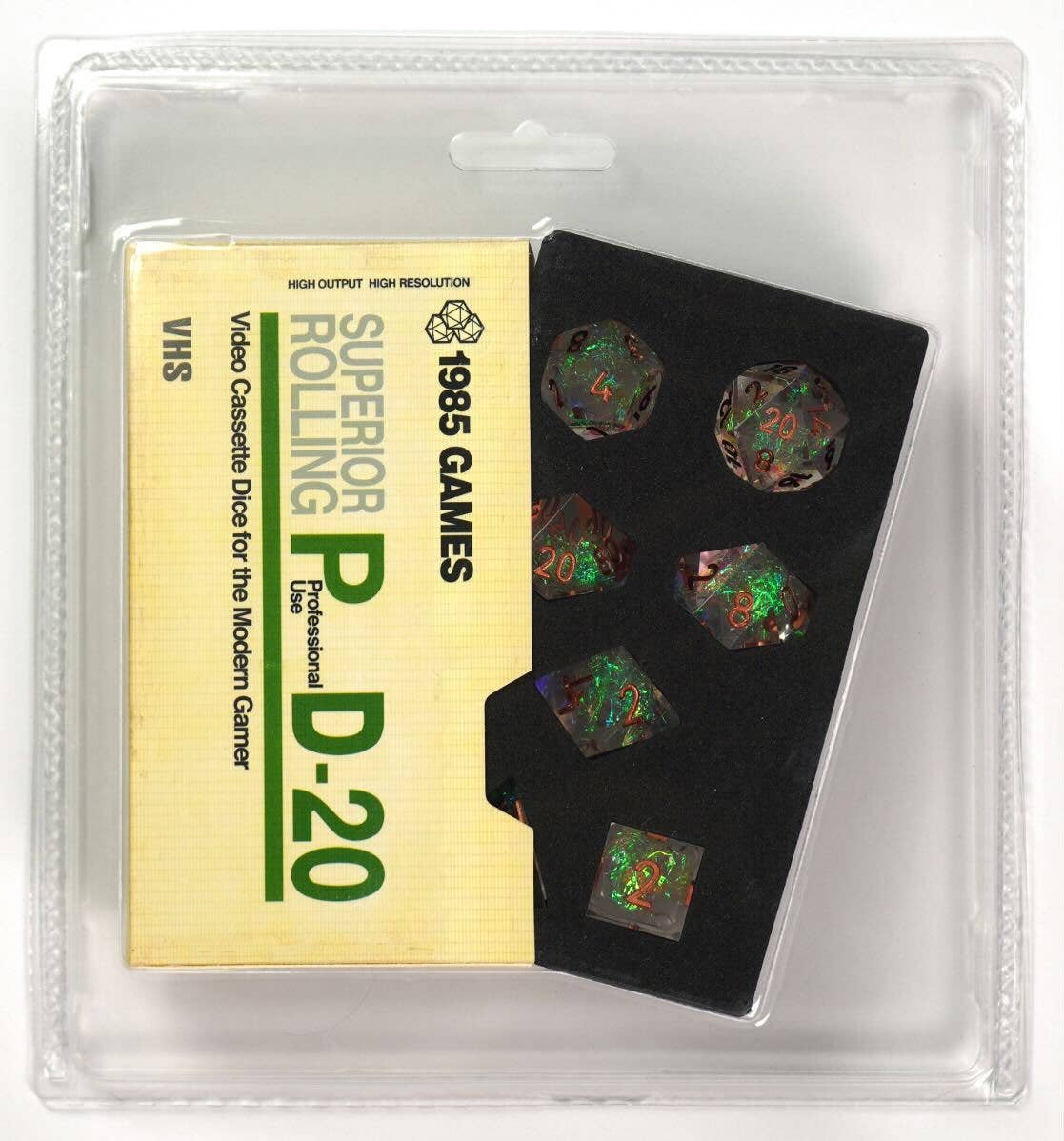 1985 Games Dice > Other Dice VHS Dice - Crystal Ball 850028224366 85G-603