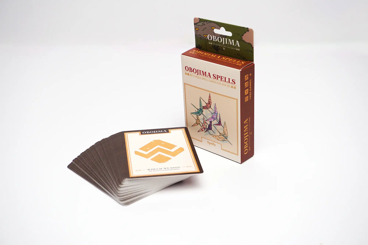 1985 Games Tabletop Games > Role-Playing Games > Accessories Obojima - Spell Deck 850057672008 85G-702