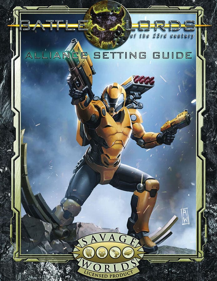 23rd Century Games Tabletop Games > Role-Playing Games Savage Worlds Compatible: Battlelords of the 23rd Century - Alliance Setting Guide 9781959956112 23C 02003