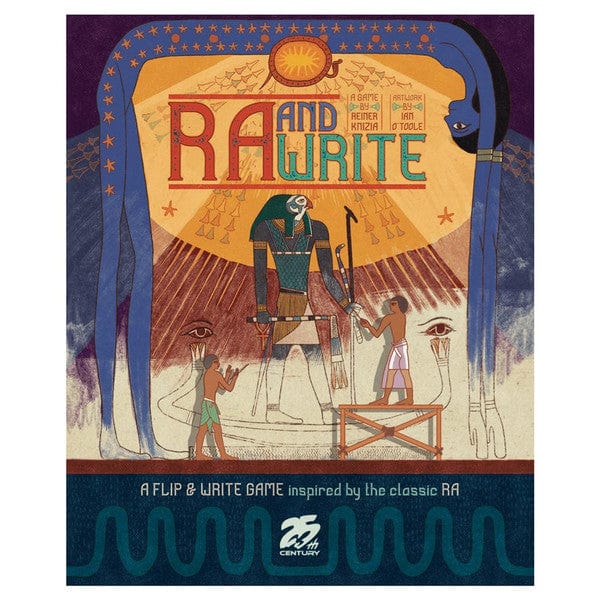 25th Century Games Board Games RA and Write 850037822232 25C44000