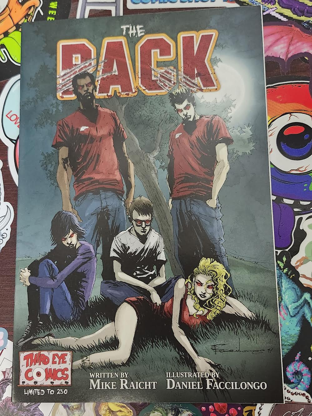 3RD WORLD STUDIOS Comic Books THE PACK #1 (THIRD EYE COMCIS VARIANT) LMTD TO 250 64924192619100111