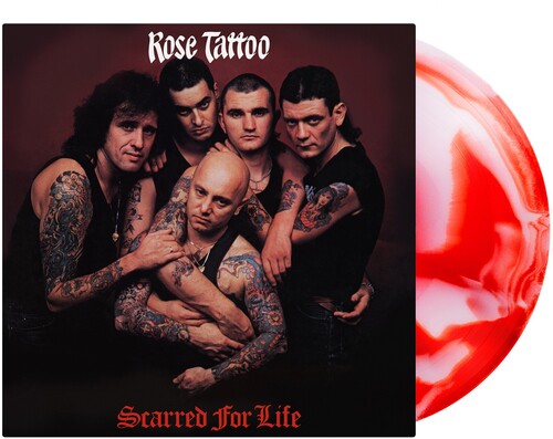 Rose Tattoo - Scarred For Life (Limited Edition, 140 Gram Vinyl, Colored Vinyl, Red, White).