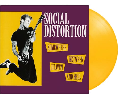 Social Distortion - Somewhere Between Heaven & Hell (Limited Edition, 180 Gram Vinyl, Colored Vinyl, Yellow, Holland - Import).