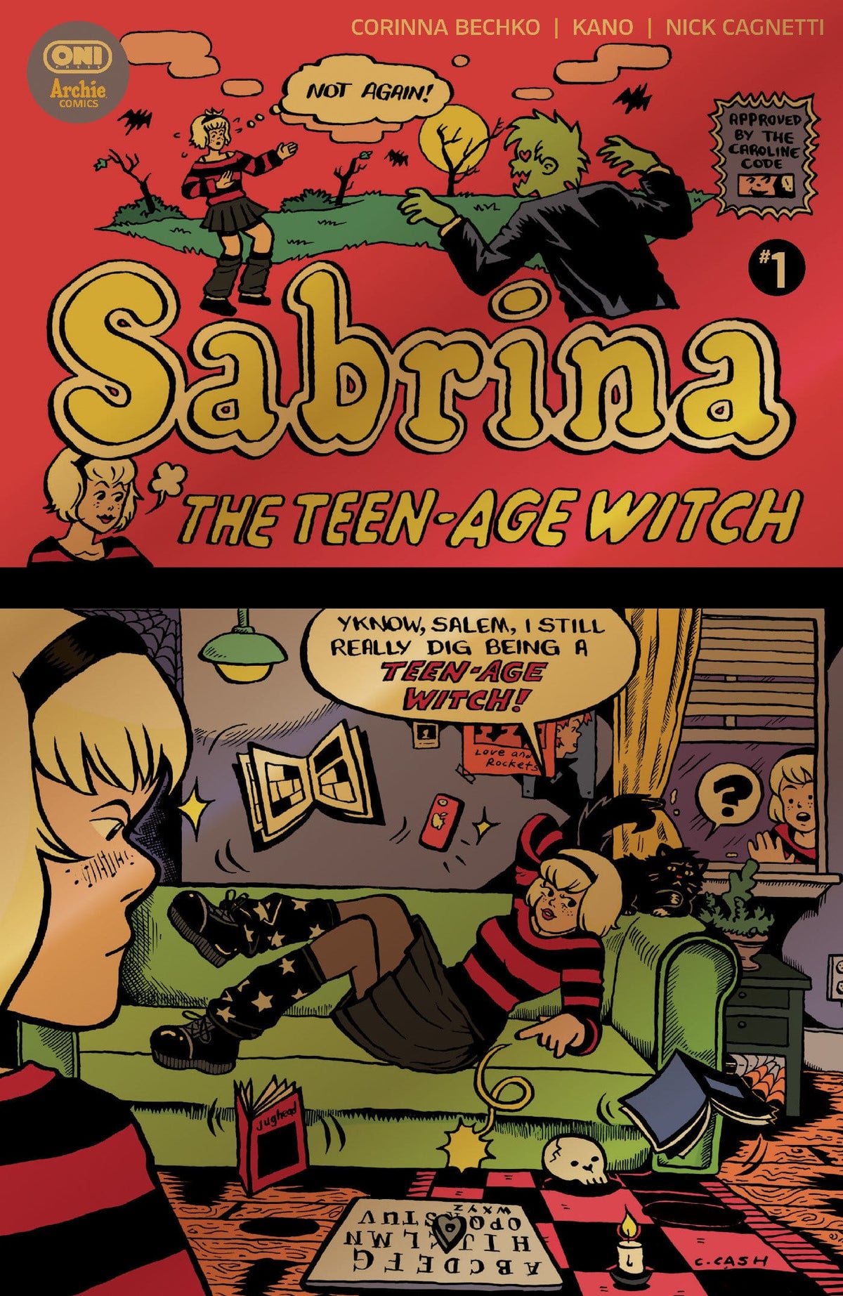 SABRINA THE TEENAGE WITCH #1 CVR G CAROLINE CASH FOIL VAR (Release Date: 10/07/2026).