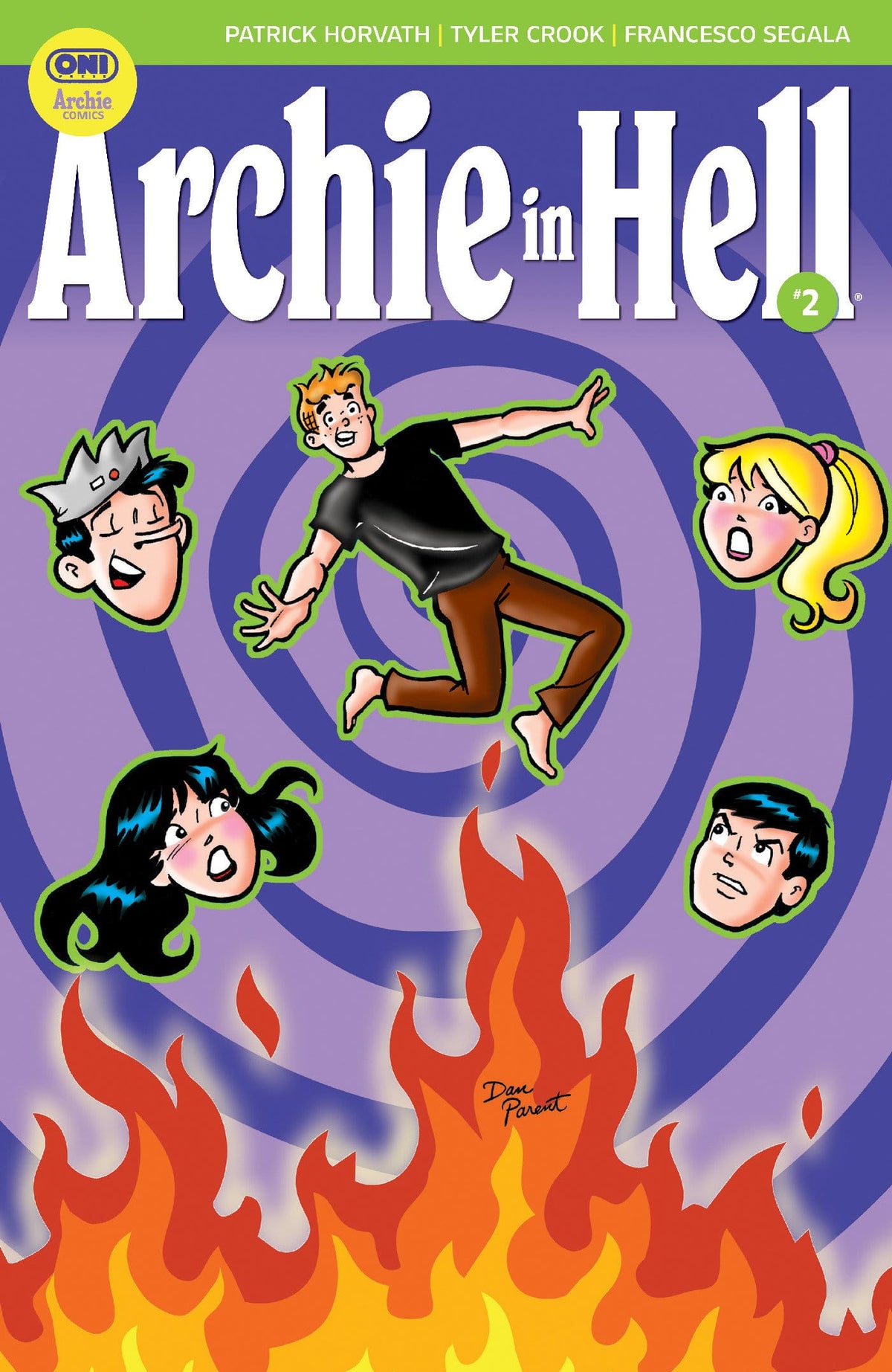 Archie in Hell #2 Cover E Dan Parent Legacy 1:20 Var