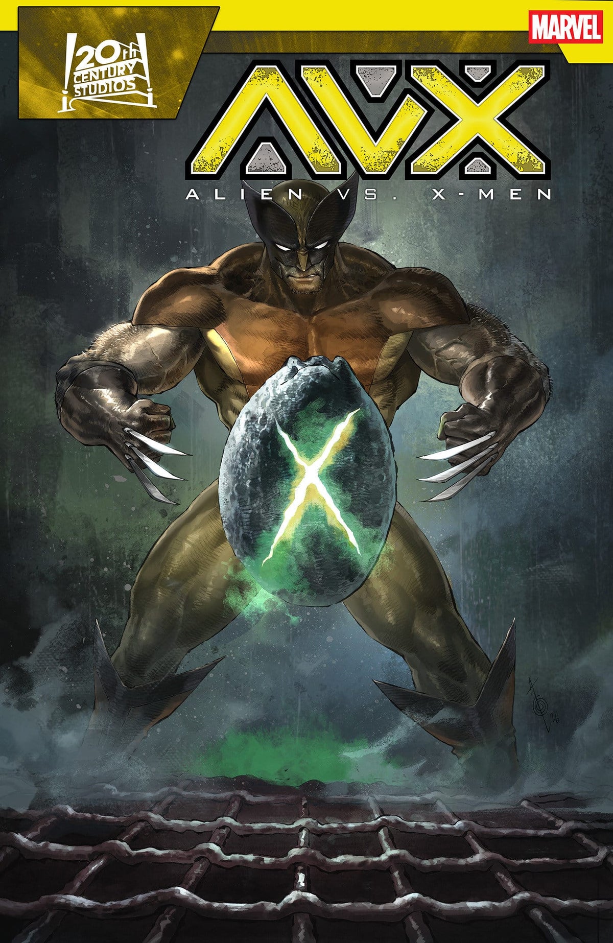 ALIEN VS. X-MEN #1 ALAN QUAH POSTER HOMAGE VARIANT (Release Date: 09/16/2026)