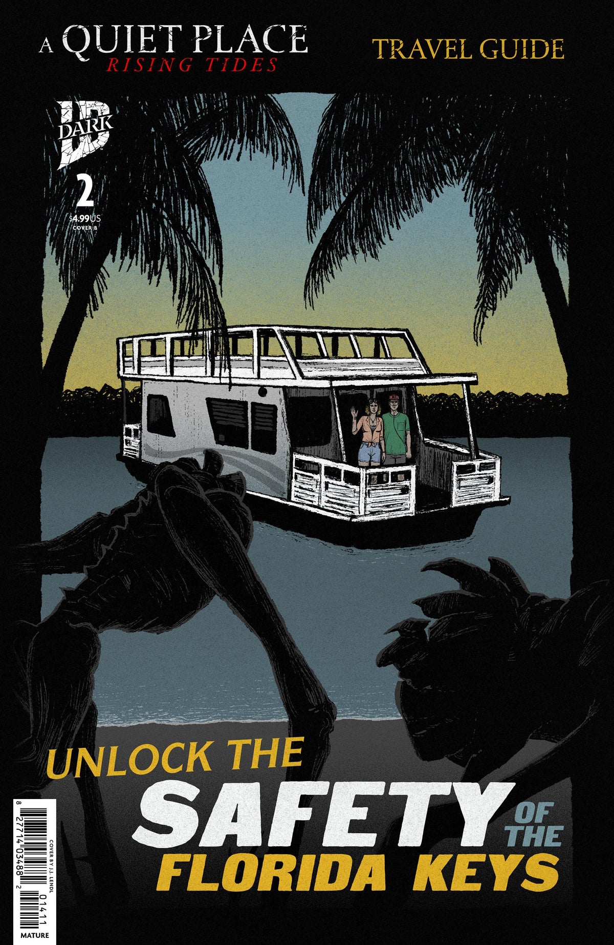 A Quiet Place: Rising Tides #2 Variant B (Lendl Florida Travel Guide Set) (Release Date: 01/13/2027)