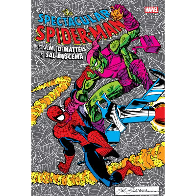 Marvel Graphic Novel Spectacular Spider-Man Omnibus Sal Buscema Green Goblin Cover 9781302964467 1302964461