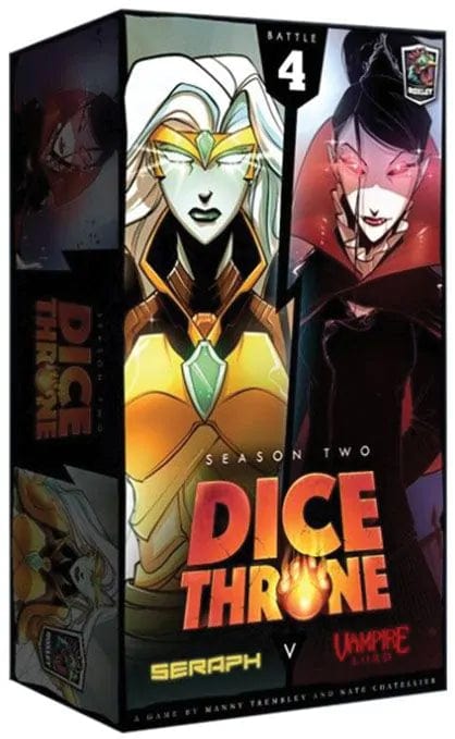 --- Board Games > Large Box Games Dice Throne: Season Two - Battle 4, Seraph vs Vampire Lord 9781988884226 ROX 605