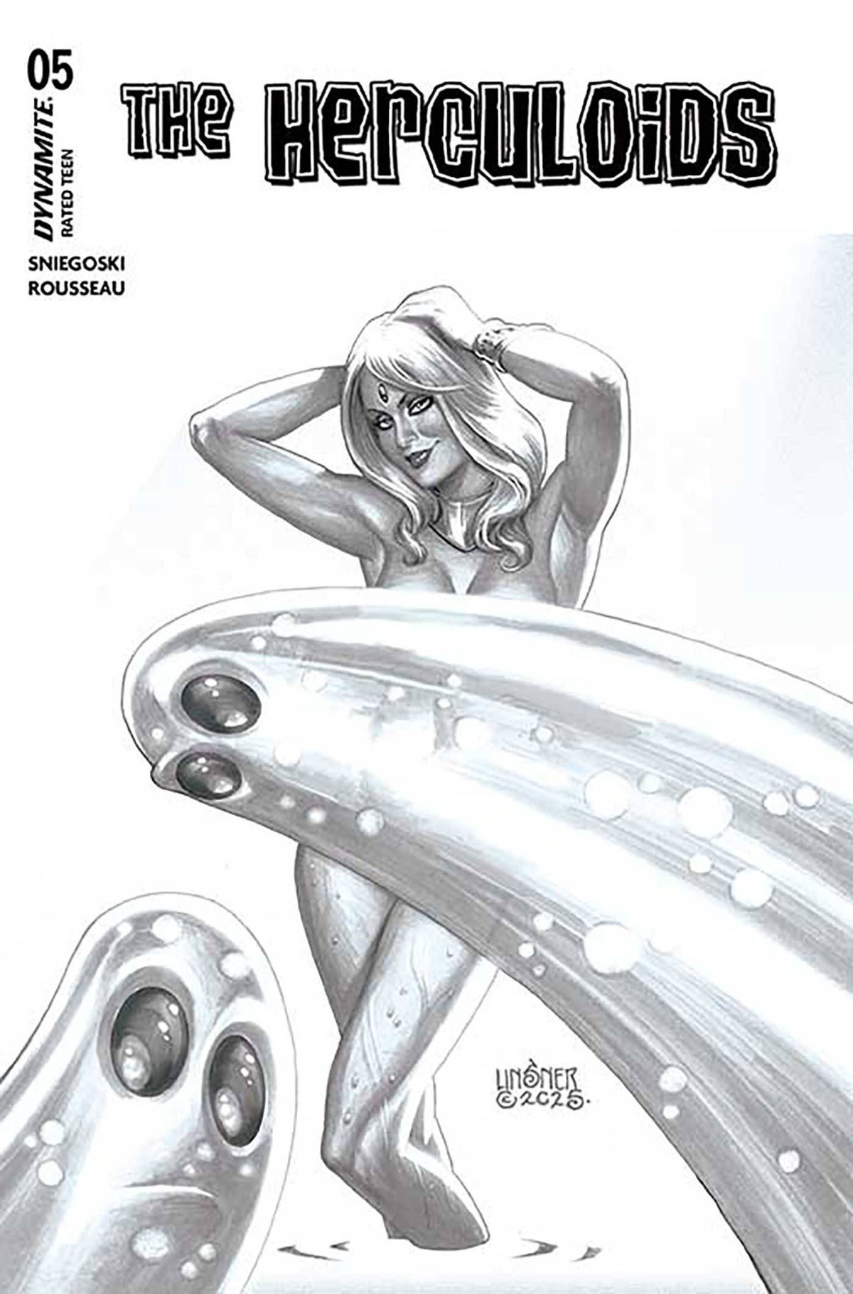 HERCULOIDS #5 CVR E 1:10 INCV LINSNER LINE ART