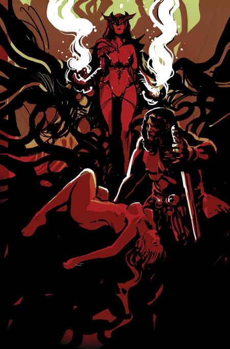 ABLAZE Comic Books > Incentives CIMMERIAN A WITCH SHALL BE BORN #1 (OF 3) CVR E INC 1:25 STEPHANNE PERGER LAYOUT VIRGIN VAR (MR) (Release Date: 11/11/2026) 85000892748501051 0926AZ0513