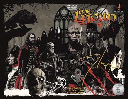 ABLAZE Comic Books > Incentives LYCAN #1 (OF 3) CVR C INC 1:25 TIM BRADSTREET SIGNED BY THOMAS JANE VAR (MR) (Release Date: 09/30/2026) 85000892747801031 0726AZ0594