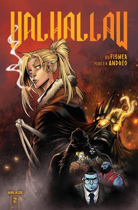 ABLAZE Comic Books VALHALLAW #2 (OF 5) CVR A PEDRO RM ANDREO (MR) (Release Date: 08/19/2026) 0626AZ0499