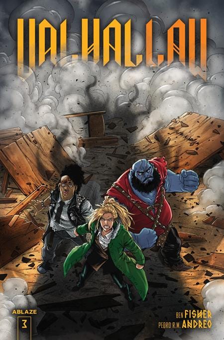 ABLAZE Comic Books VALHALLAW #3 (OF 5) CVR A PEDRO R M ANDREO (MR) (Release Date: 09/16/2026) 85000892729403011 0726AZ0600