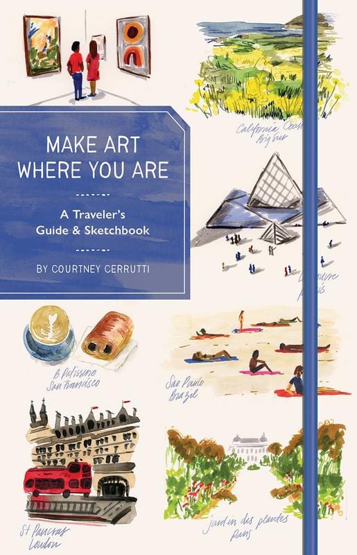 Abrams Books > Art & Gifts > Make Art Make Art Where You Are: A Travel Sketchbook and Guide - Hardcover 9781419741432 MC-24678