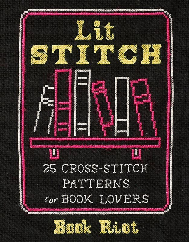 Abrams Books > Lifestyle > Diy Lit Stitch: 25 Cross-Stitch Patterns for Book Lovers - Paperback 9781419743177 MC-24684