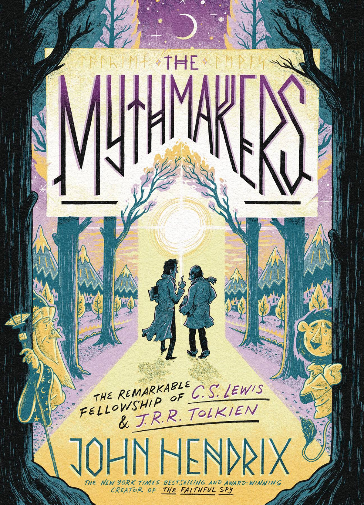 ABRAMS FANFARE Graphic Novel MYTHMAKERS REMARKABLE FELLOWSHIP OF CS LEWIS & JRR TOLKIEN 9781419746345 JUL241201