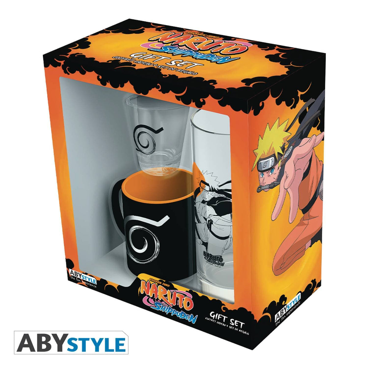 ABY Style: Naruto Shippuden - Gift Set, 3-Piece Drinkware