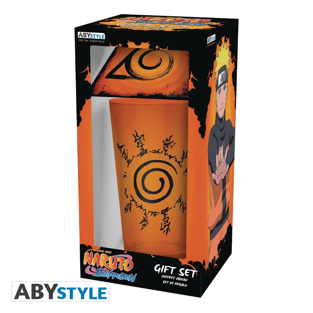 ABY Style: Naruto Shippuden - Pint Glass & Coaster Set