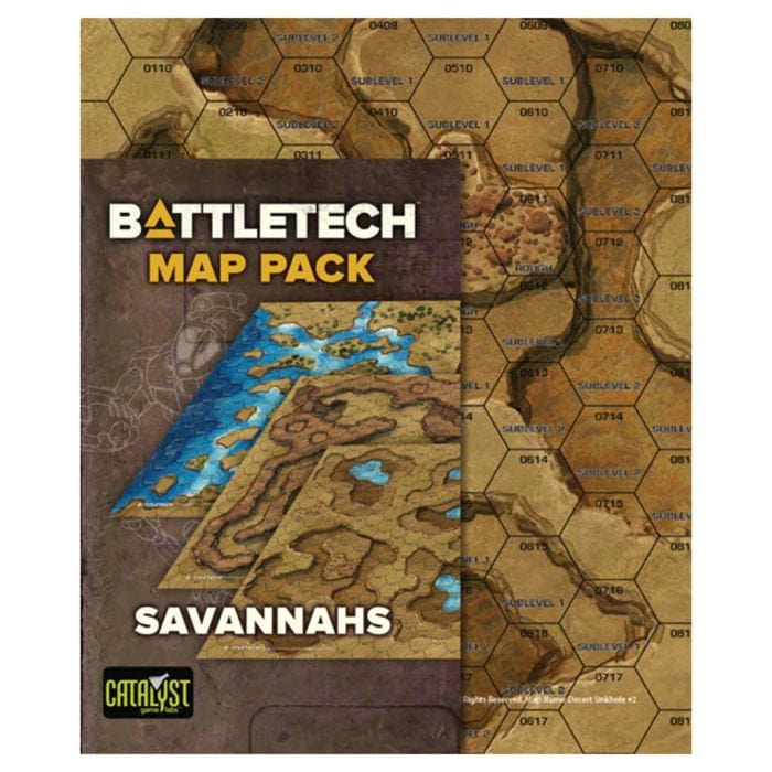ACD Board Games > Accessories BATTLETECH: MAP PACK: SAVANNAHS 810123692248 CYT35156
