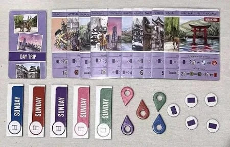 ACD Board Games > Card Games BEST DAY TRIPS IN JAPAN EXPANSION PACK 729220010254