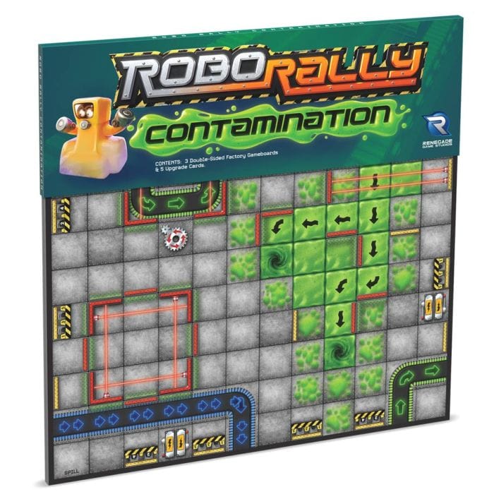 ACD Board Games > Expansion ROBO RALLY: CONTAMINATION EXPANSION 810011727519 REN02751