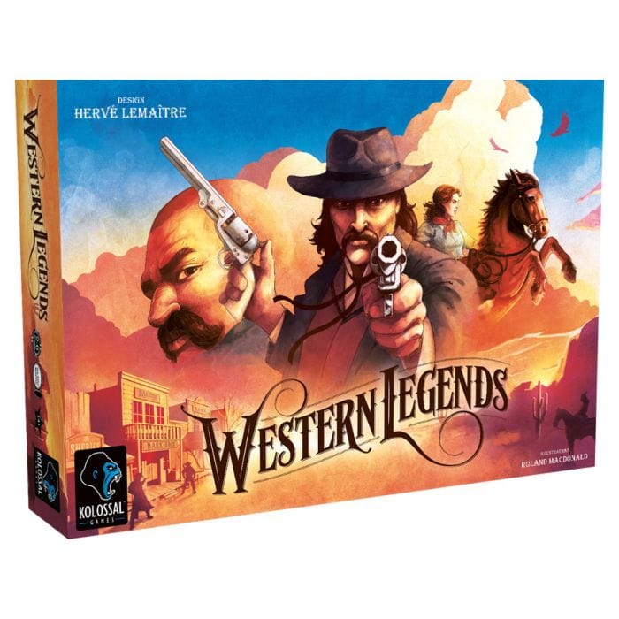 ACD Board Games > Large Box Games WESTERN LEGENDS BOARD GAME 843495100042 ASMWLB01
