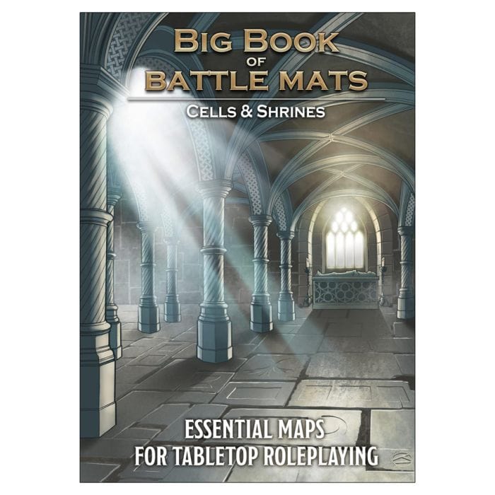 ACD Books > RPG BIG BOOK OF BATTLE MATS: CELLS & SHRINES SET 5060703680669 LBM055