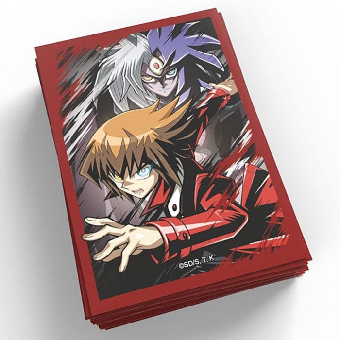 ACD Game Supplies > Card Boxes YU GI OH DECK PROTECTOR - JADEN & YUBEL (50) 083717866565 KOI86656