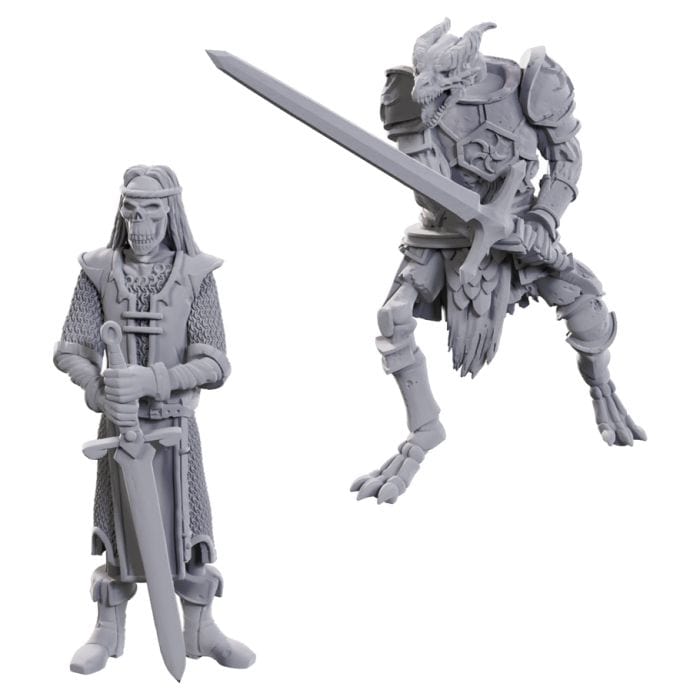 ACD Miniatures > Other Miniatures DUNGEONS & DRAGONS: NOLZURS MARVELOUS MINIATURES - LIMITED EDITION 50TH ANNIVERSARY - SKELETON KNIGHTS 634482907368 WZK90736