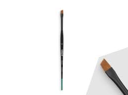 Vallejo Hobby Supplies > Brushes Vallejo: Blender Brush - Flat Angled Synthetic Brush (Large) 8429551002400 VAL B05003