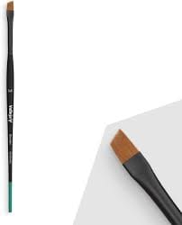 Vallejo Hobby Supplies > Brushes Vallejo: Blender Brush: Flat Angled Synthetic Brush (Medium) 8429551002394 VAL B05002