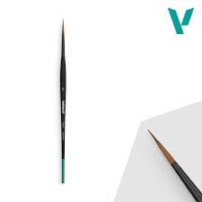 Vallejo Hobby Supplies > Brushes Vallejo: Detail Round Synthetic Brush No. 5/0 8429551002233 VAL B02050