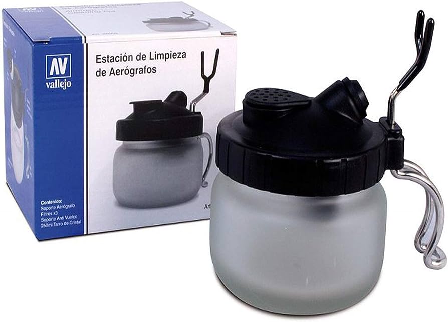Vallejo Hobby Supplies > Other Hobby Supplies Vallejo: Airbrush Cleaning Pot 8429551260053 VAL 26005