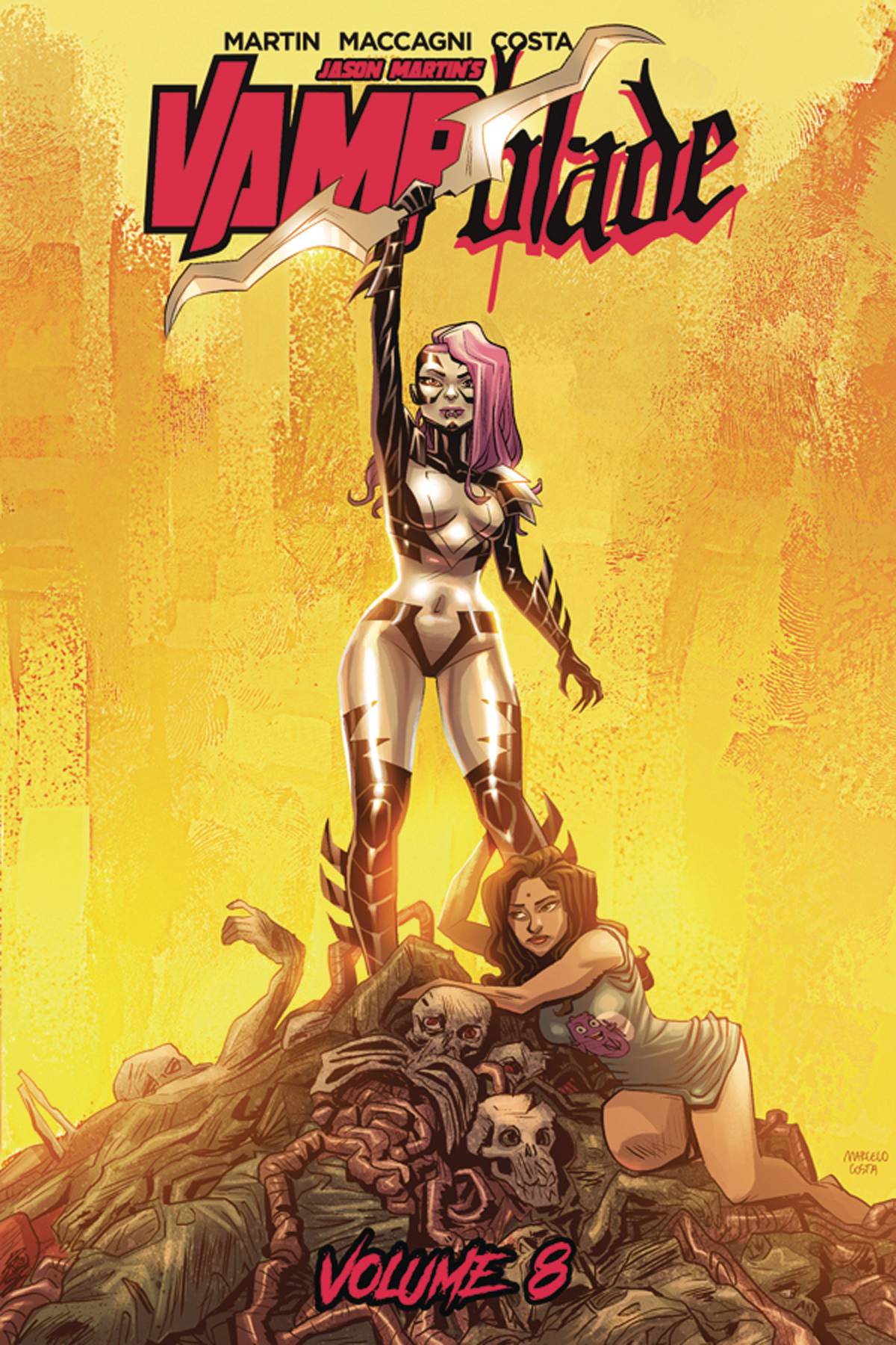 ACTION LAB - DANGER ZONE Graphic Novel VAMPBLADE TP VOL 08 QUEEN OF HELL (MR) 9781632294449 SEP181380