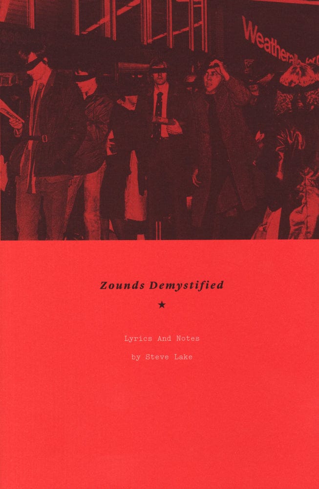 Active Distribution Books > Film & Music > Music Zounds Demystified: Lyrics and Notes - Book 9781909798014 MC-20447