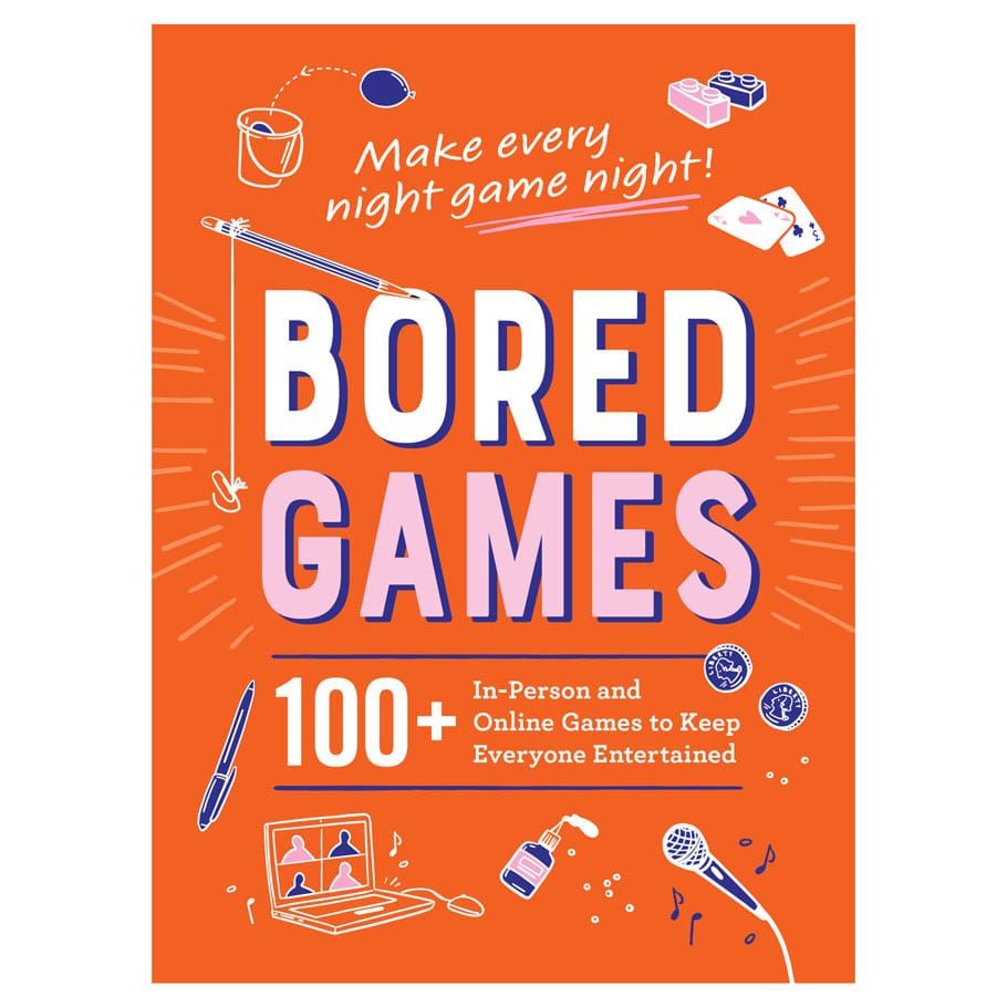 Adams Media Books Bored Games 9781507226667 ADM26667