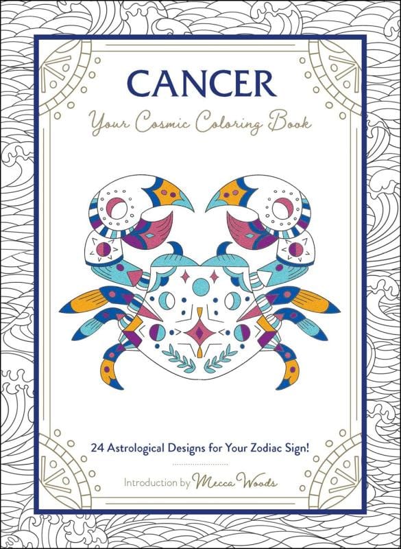 Adams Media Books > Lifestyle > Diy Cancer: Your Cosmic Coloring Book—24 Astrological Designs for Your Zodiac Sign! - Paperback 9781507211946 MC-25423
