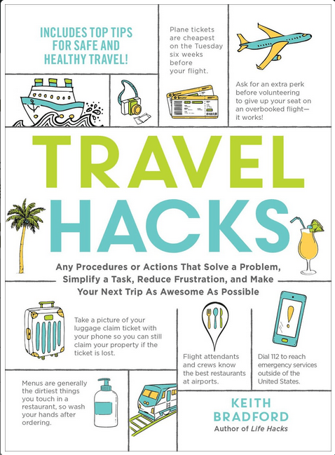 Adams Media Books > Lifestyle > Diy Travel Hacks: Any Procedures or Actions That Solve a Problem, Simply a Task, Reduce Frustration, and Make Your Next Trip As Awesome As Possible - Paperback 9781507213520 MC-41245