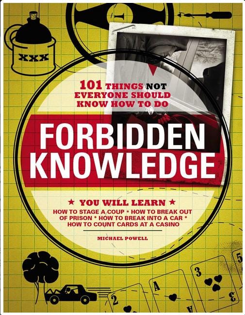 Adams Media Books > True Crime & Conspiracy > Conspiracies Forbidden Knowledge: 101 Things Not Everyone Should Know How to Do - Paperback 9781598695250 MC-19032