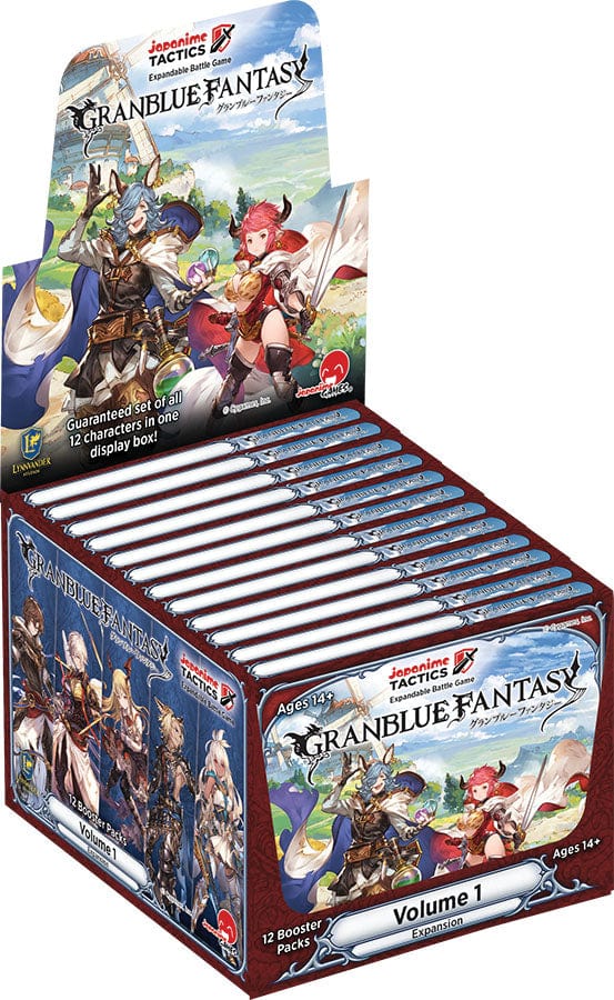 Japanime Games Board Games > Accessories Japanime Tactics: Granblue Fantasy Volume 1 Booster Box 0703558840042 GGD JPG902